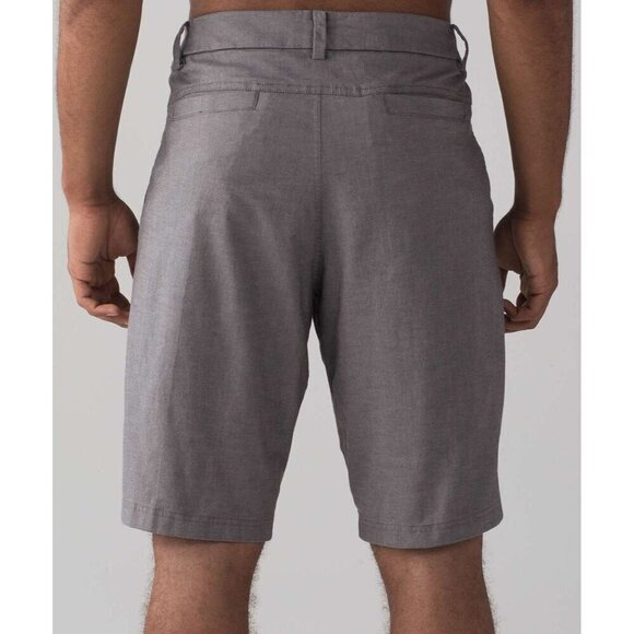 Lululemon The Works Short Quick Oxford 11 Men’s Gray Chino Casual Size 34 - Picture 6 of 6